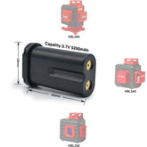 KOBB KBL01 3.7Volt/5200mAh Li - ion Lazer Hizalama Yedek Aküsü - Onivias